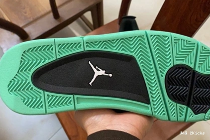 505 308497-033  Jordan Green 4 Glow Retro BestValue 0807